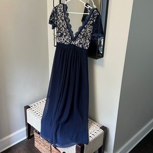 Navy CLUBL Dress Size 6